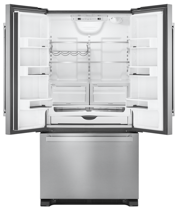 36" Jenn-Air NOIR French Door Freestanding Refrigerator - JFFCF72DKM