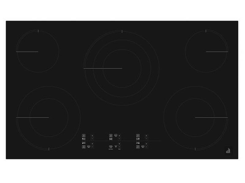36" Jenn-Air Electric Cooktop with Glass-Touch Electronic Controls - JEC4536HB