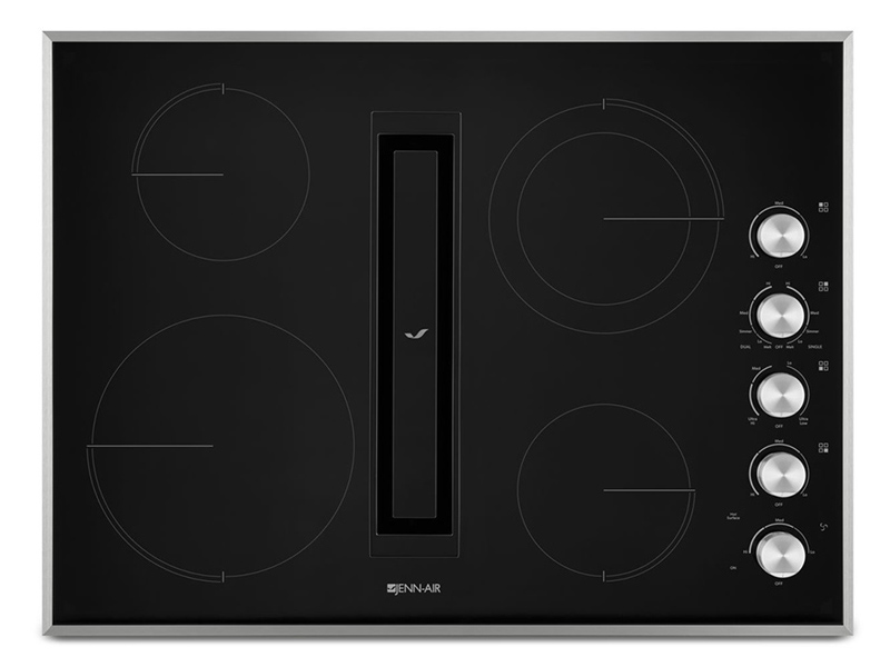 30" Jenn-Air JX3 Electric Downdraft Cooktop - JED3430GS