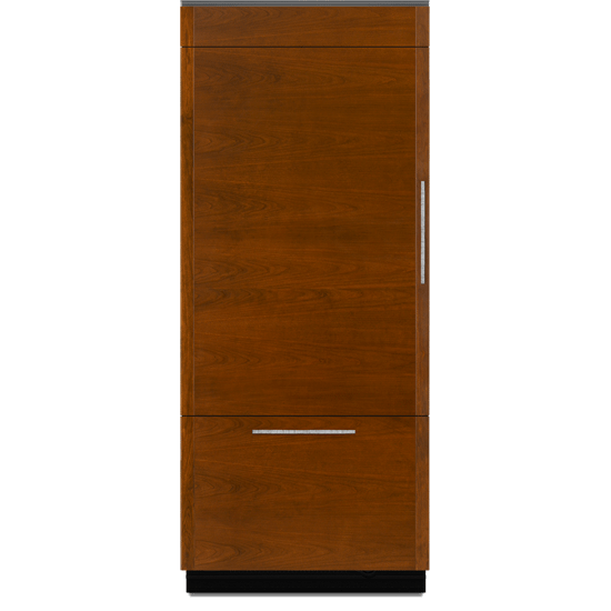 36" Jenn-Air 20.9 Cu. Ft. Fully Integrated Built-In Bottom-Freezer Refrigerator (Left-Hand Door Swing) - JB36NXFXLE