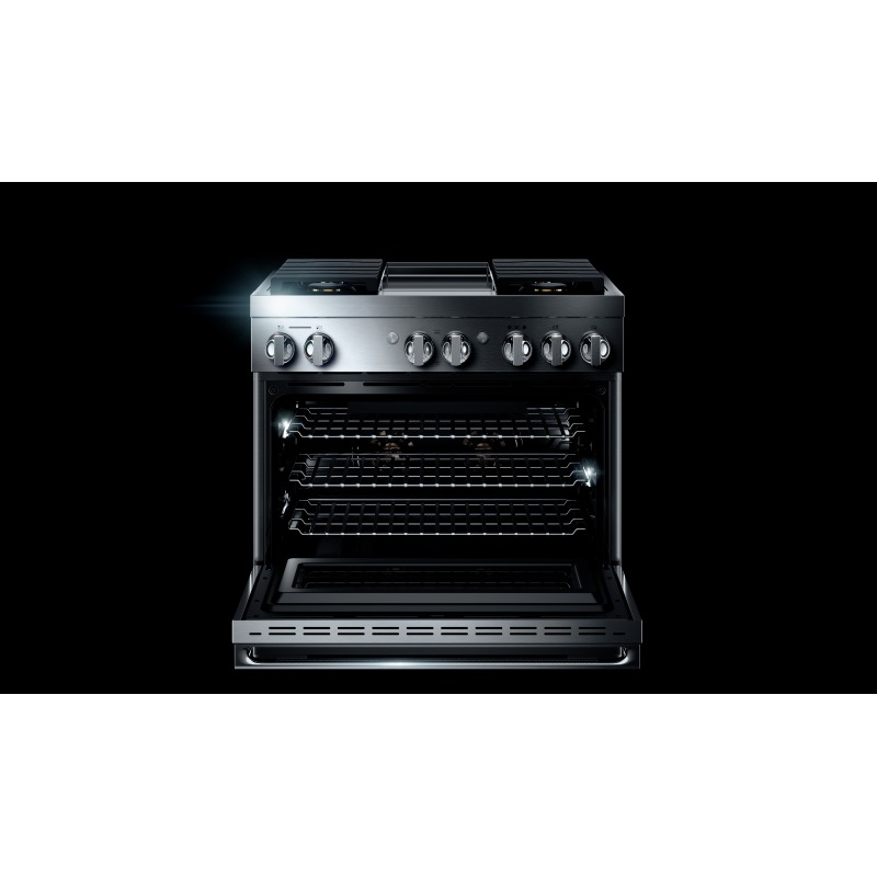 48" Jenn-Air Noir Dual-Fuel Professional Range - JDRP748HM