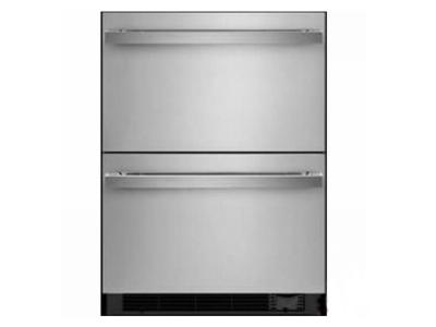 24" Jenn-Air NOIR Double-Refrigerator Drawers - JUDFP242HM