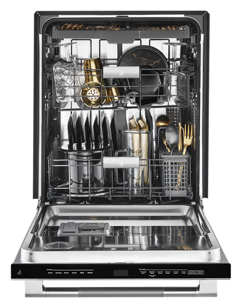 24" Jenn-Air RISE™ 39 dBA Built-In Dishwasher in Stainless Steel - JDPSS244LL