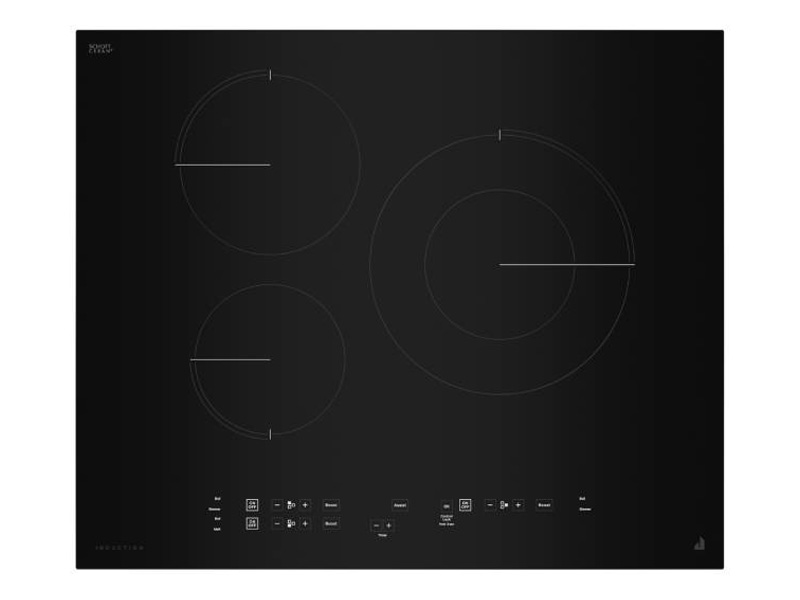 24" Jenn-Air Oblivion Glass Induction Cooktop - JIC4324KB