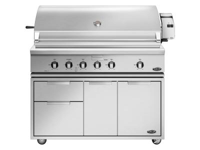 48" DCS Traditional Grill with Rotisserie - BH1-48R-N