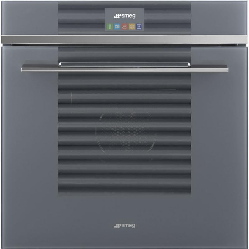 24" SMEG Linea Design Thermo-Ventilated Electric Oven with 2.8 Cu. Ft. - SFU6104TVS