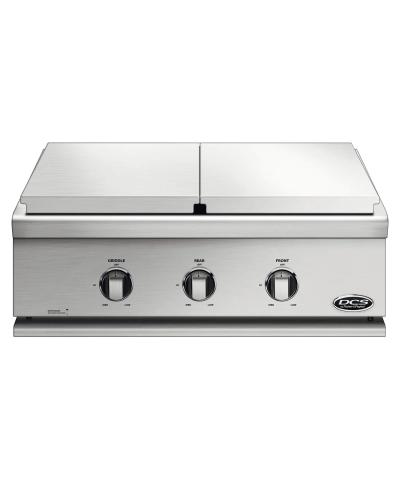 30" DCS Liberty Griddle/Sideburner for Built-In or On Cart Applications - BFGC-30BGD-L