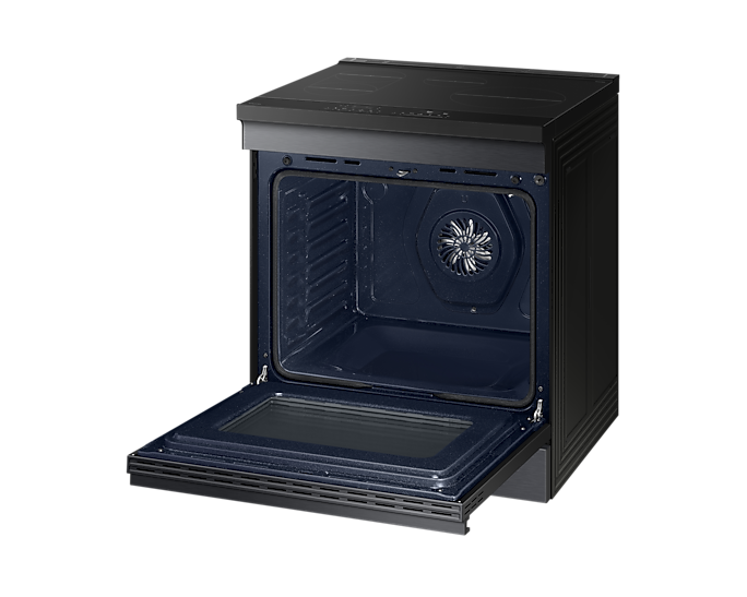 30" Samsung 6.3 Cu. Ft. Induction Slide-in True Convection Range - NSI6DG9500MTAC