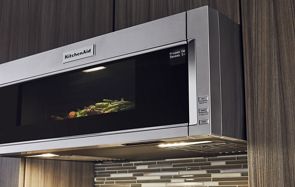 30" KitchenAid 900-Watt Low Profile Microwave Hood Combination - YKMLS311HSS