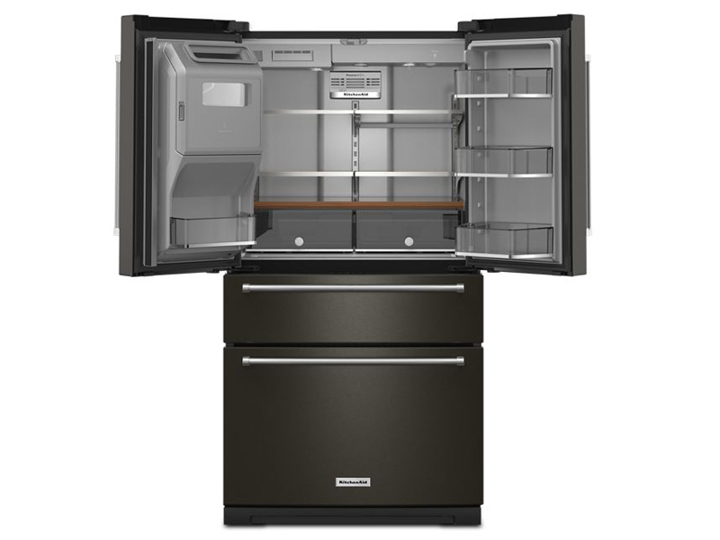 36" KitchenAid 26.2 Cu. Ft. FreeStanding French Door Refrigerator - KRMF536RBS