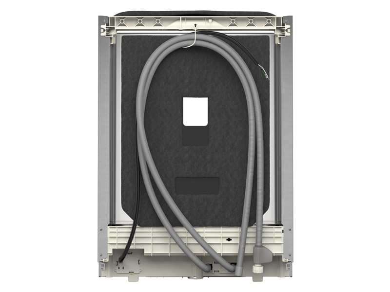 24" Kitchenaid 39 dBA PrintShield Finish Flush-to-Cabinet Dishwasher with FreeFlex Fit Third Level Rack - KDTF924PPA