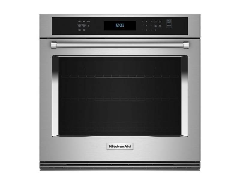 30" KitchenAid Single Wall Oven with Air Fry Mode - KOES530PSS