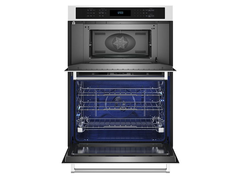 30" KitchenAid Combination Microwave Wall Oven with Air Fry Mode - KOEC530PPS