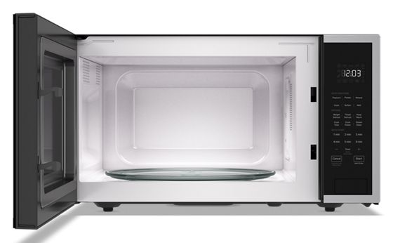 22" KitchenAid 1.6 Cu. Ft. Countertop Microwave with Auto Functions - YKMCS122PPS