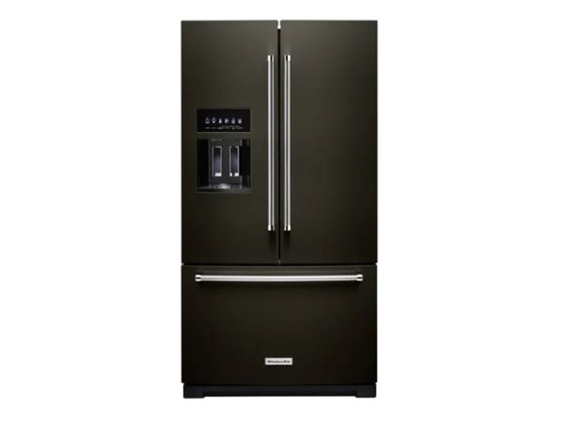 KitchenAid 36" French Door Fridge - Black Stainless Steel