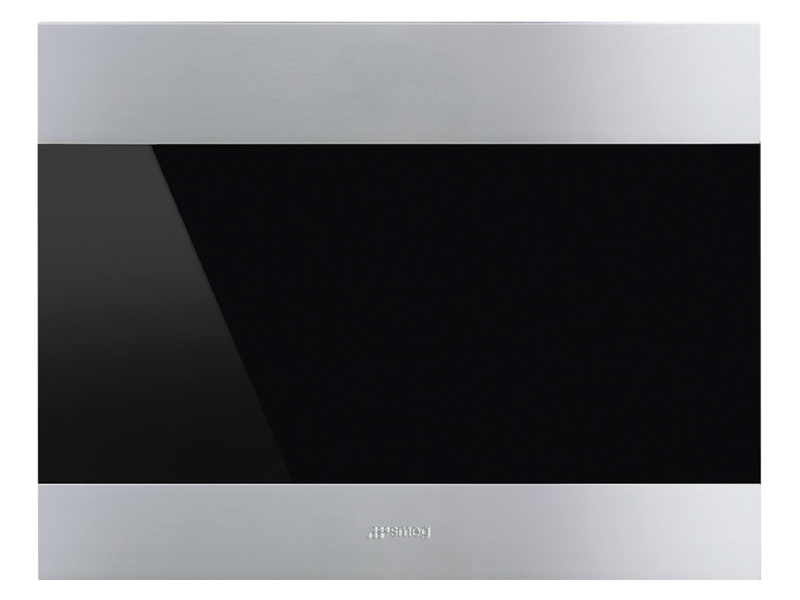 24" SMEG Classic Right Hinge Built-in Wine Cooler in Stainless Steel - CVIU321X1