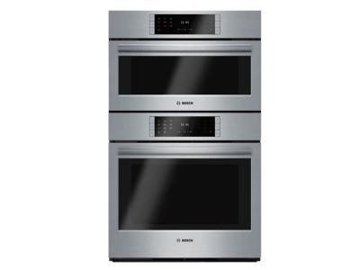  30" Bosch 4.6 Cu. Ft. Steam Convection Combination Oven In Stainless Steel - HSLP751UC