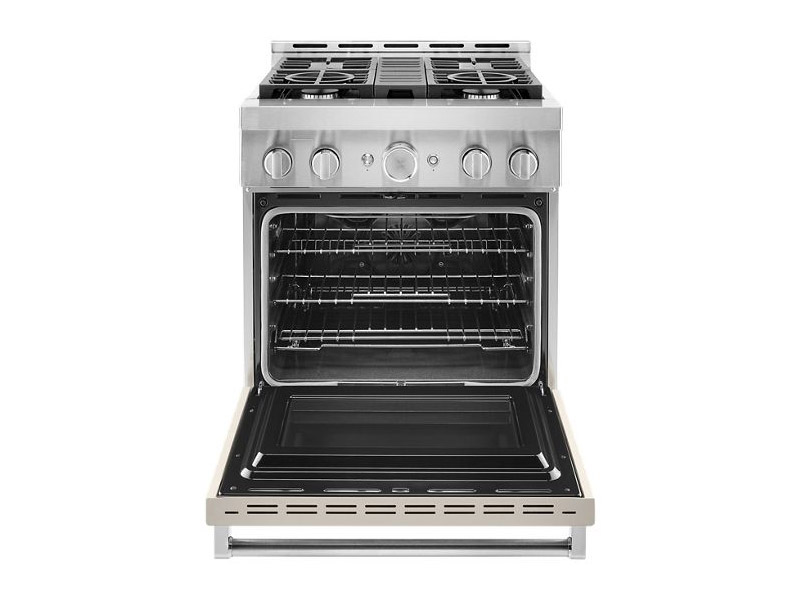 30" KitchenAid 4.1 Cu. Ft. Smart Commercial-Style Gas Range With 4 Burners - KFGC500JMH