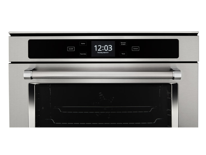 24" KitchenAid 2.90 Cu. Ft. Smart Single Wall Oven with True Convection  - YKOSC504PPS