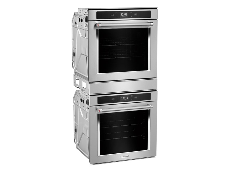 24" KitchenAid 5.80 Cu. Ft. Smart Double Wall Oven with True Convection - KODC504PPS