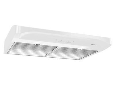 30" Broan 400 CFM Undercabinet Range Hood in White - BQLA130WH