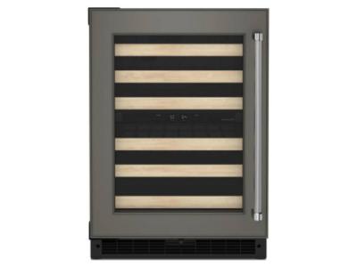 24" KitchenAid 4.97 Cu. Ft. Panel-Ready Undercounter Wine Cellar - KUWL214KPA
