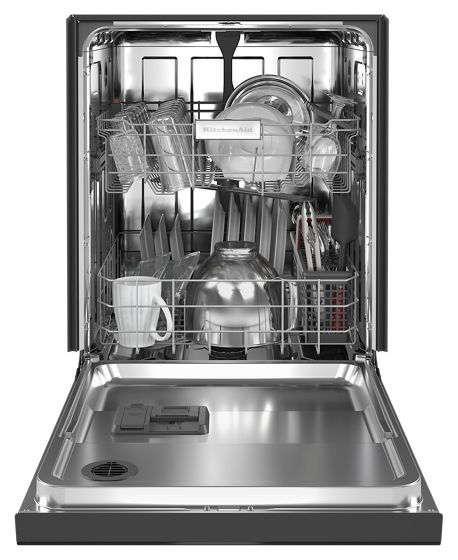 24" KitchenAid 47 dBA Two-Rack Dishwasher with ProWash Cycle - KDFE104KBL
