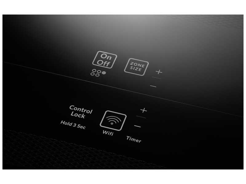 30" KitchenAid Electric Cooktop with 5 Elements and Touch-Activated Controls - KCES950KBL