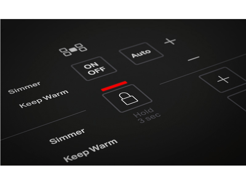 30" Kitchenaid Electric Induction Cooktop With 5 Burners - KCIG550JBL