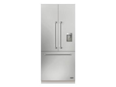36" DCS 16.8 Cu. Ft. ActiveSmart French Door Built-in Refrigerator With Ice And Water - RS36A80UC1