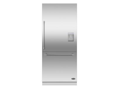 36" DCS Built-in Ice And Water Bottom Freezer Refrigerator - RS36W80RUC1