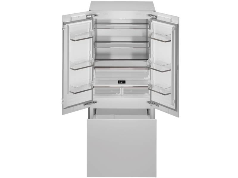 36" SMEG Universale Built-In French Door Refrigerator - FD3620UWI