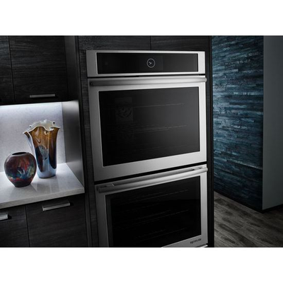 30" Jenn-Air Pro Style Handle Double Wall Oven with Vertical Dual-Fan Convection System - JJW3830DP