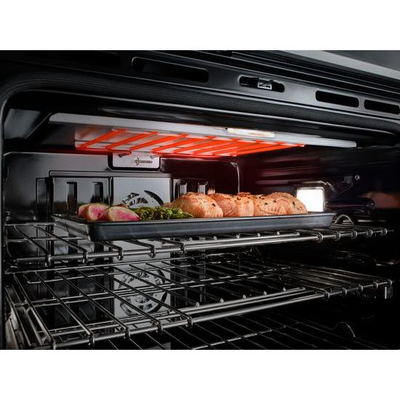 30" Jenn-Air Pro Style Handle Double Wall Oven with Vertical Dual-Fan Convection System - JJW3830DP
