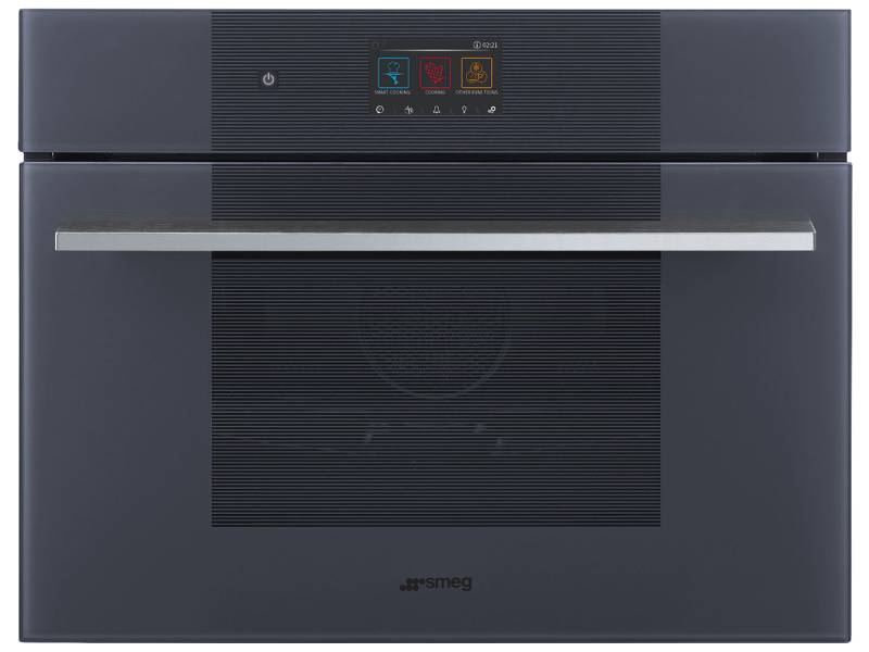 24" SMEG Linea Single Combi-Steam Electric Wall Oven - SOCU2104SCG