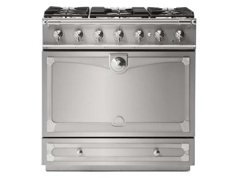 36" La Cornue CornuFe 90 Series Freestanding Dual Fuel Range - C9IN