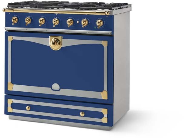 36" La Cornue CornuFe 90 Series Freestanding Dual Fuel Range - C9RF