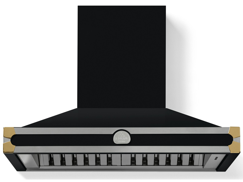 36" La Cornue CornuFé 90 Series Wall Mount Chimney Range Hood - H9MF