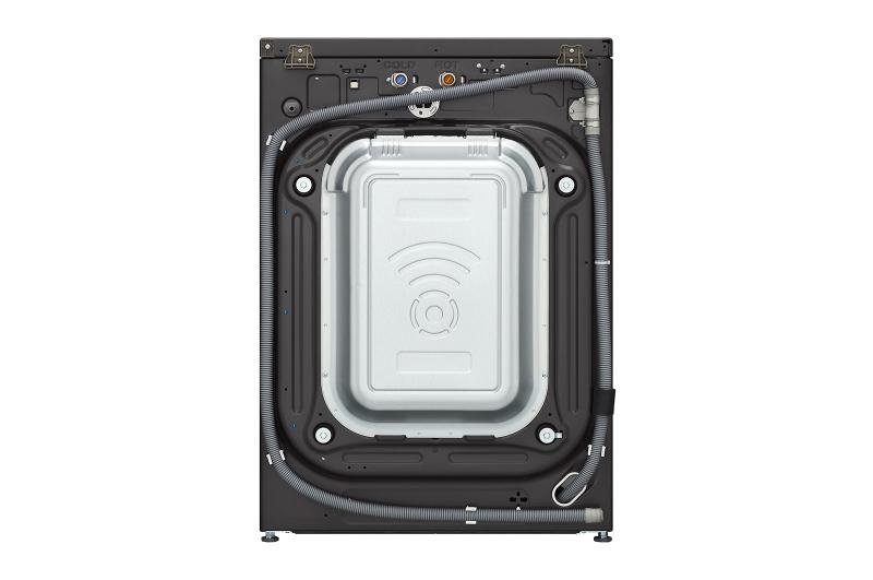 27" LG 5.8 Cu. Ft. Front Load Washer with AI DD 2.0 and LCD Knob - WM6700HBA