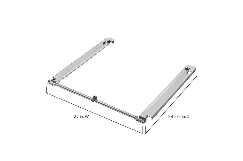 27" LG Laundry Front Load Stacking Kit - KSTK4