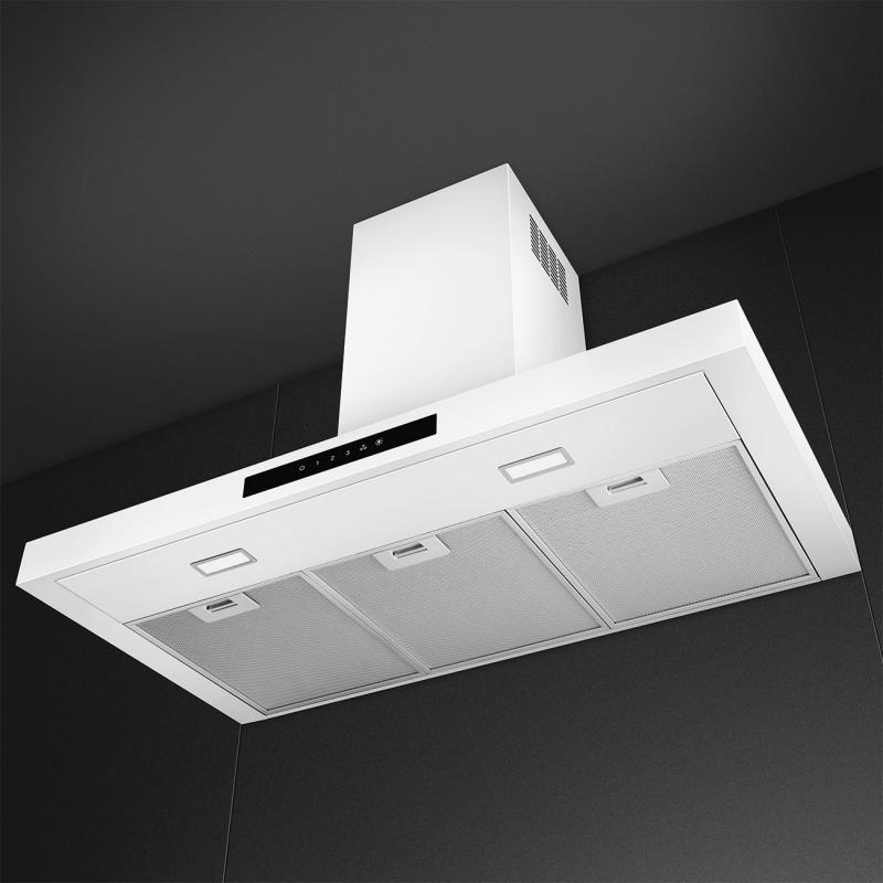 36" SMEG Universal T-Shape Wall Hood  - KBTU36MW