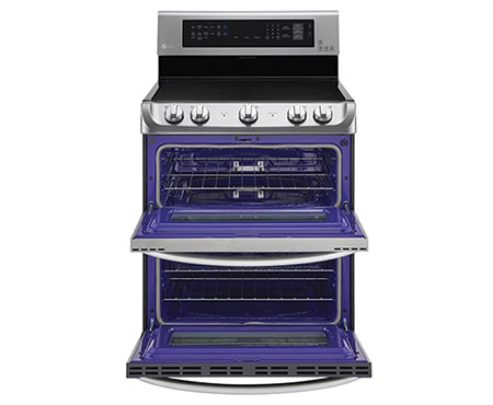 30" LG 7.3 Cu. Ft. Electric True Double Oven Range With ProBakeConvection And EasyClean - LDE5415ST