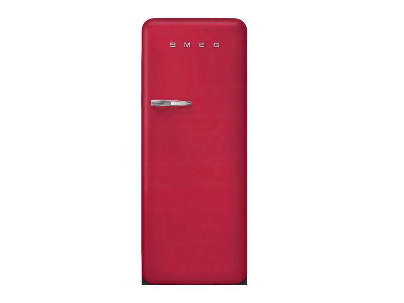 24" SMEG 50's Style Refrigerator with Internal Freezer Compartment - FAB28URDRB3