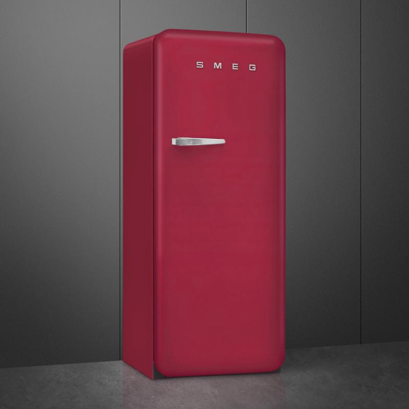 24" SMEG 50's Style Refrigerator with Internal Freezer Compartment - FAB28URDRB3