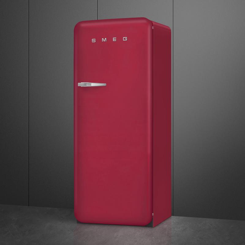 24" SMEG 50's Style Refrigerator with Internal Freezer Compartment - FAB28URDRB3