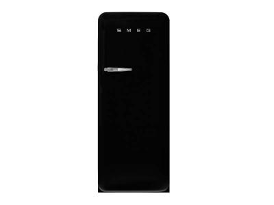 24" SMEG 50's Style Refrigerator with Internal Freezer Compartment - FAB28URDBLM3