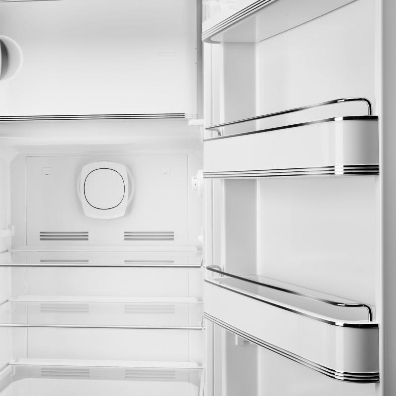 24" SMEG 50's Style Refrigerator with Internal Freezer Compartment - FAB28URDBLM3