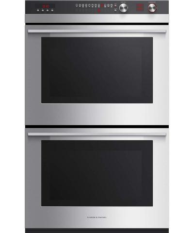 30" Fisher & Paykel 8.2 Cu. Ft. Double Built-in Oven - OB30DTEPX3 N