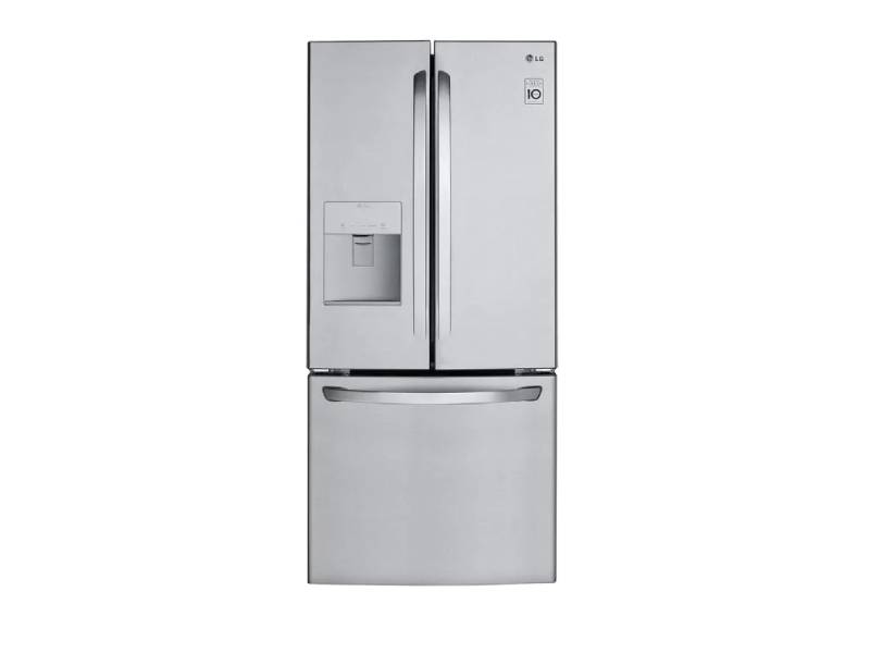 30" LG 21.8 cu.ft. Capacity French Door Refrigerator with Water dispenser  - LRFWS2200S