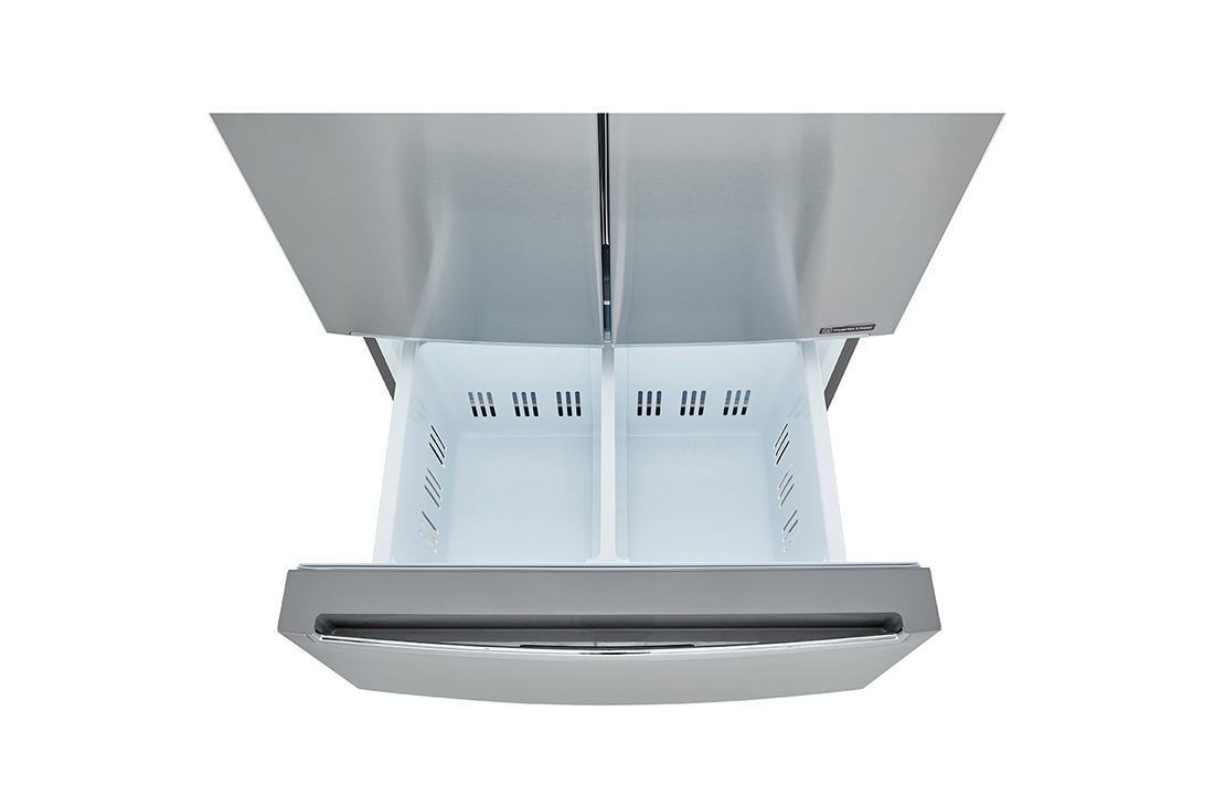 33" LG  19 cu.ft. Counter Depth 4-Door Refrigerator - LRMNC1803S